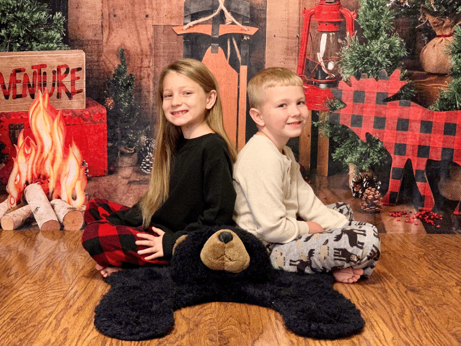 Katebackdrop:Kate Wood Xmas Toy Christmas Backdrop for Photography