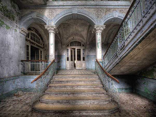 Katebackdrop:Kate Building Photo Background Step Photography Background
