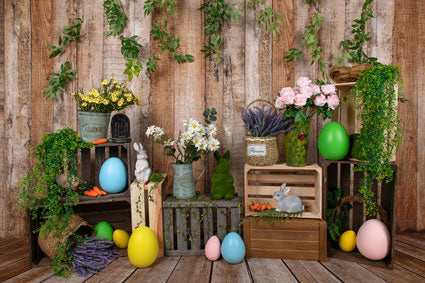 Kate Primavera Pascua telón de fondo Diseñado por Jia Chan Photography