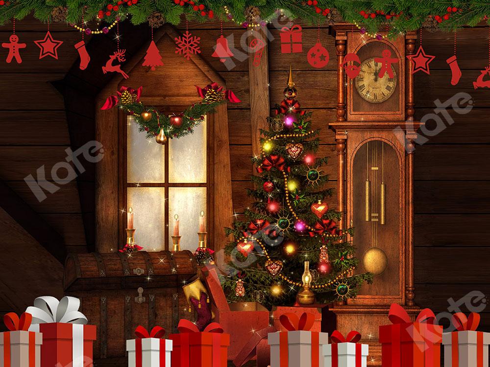 Kate Telón de fondo navideño interior Navidad diseñado por Chain Photography
