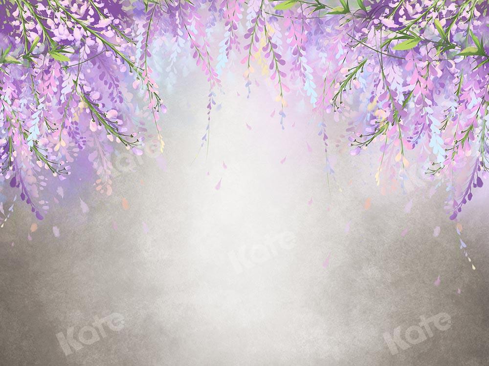 Kate Telón de fondo lavanda del día de San Valentín diseñado por Chain Photography