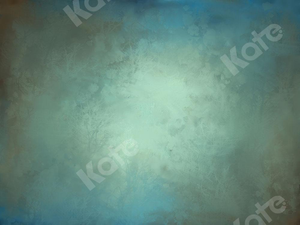 Kate Telón de fondo abstracto textura azul-verde diseñada por Kate Image