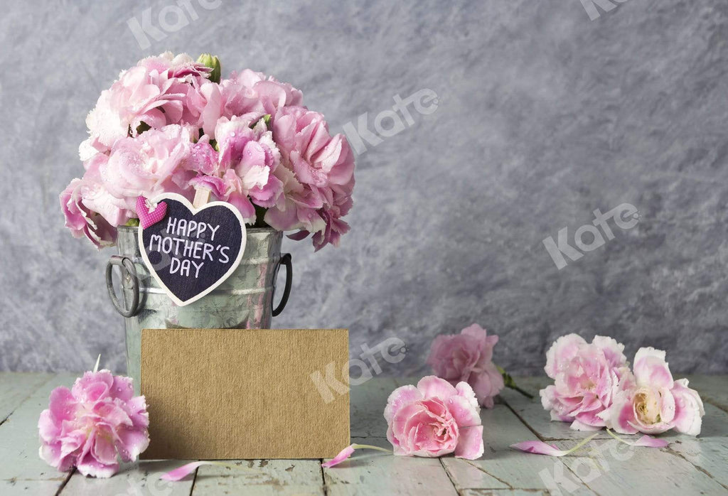 Katebackdrop:Kate Pink Flowers Mother's Day Backdrop for Photography
