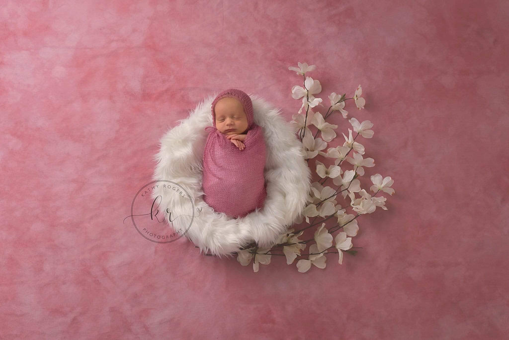 Katebackdrop£ºKate Pink Rosy Blush Backdrop for Photography Designed by Modest Brushes