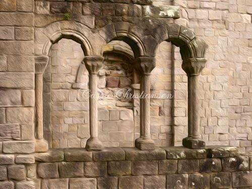 Katebackdrop:Kate Castle Arch Stone Building Backdrop Designed by Cassie Christiansen Photography