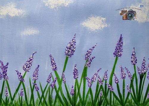 Katebackdrop£ºKate Purple Flower Garden Backdrop for Photography Designed By Leann West