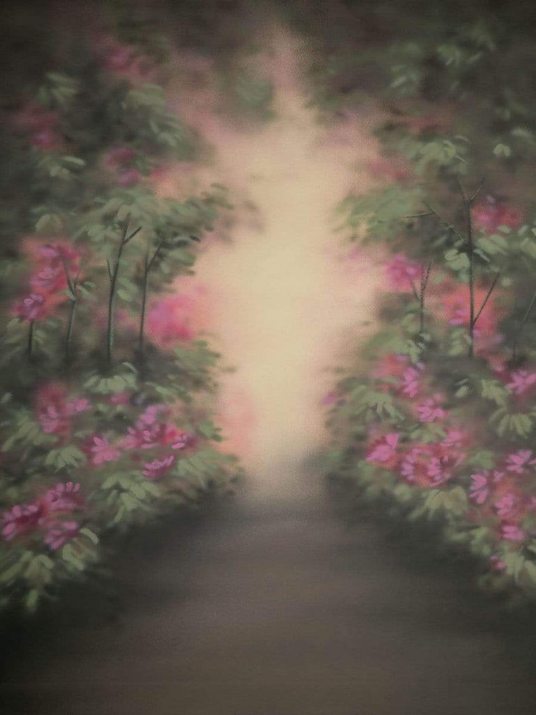 Katebackdrop£ºKate Hand Painted Flowers Fantasy Forest Spray Painted Backdrops