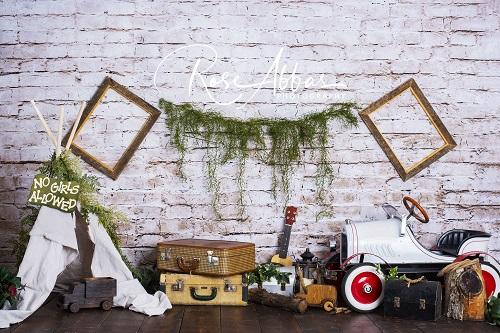 Kate Niños Cámping Telón de fondo para fotografía diseñado por Rose Abbas