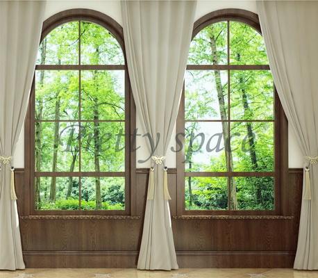 Kate Telón de fondo de la ventana del Día de la Madre Diseñado por Prettyspace