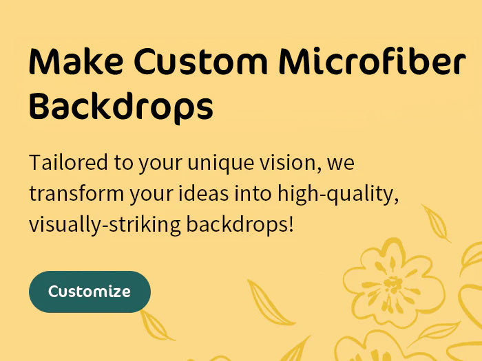 Kate Custom Printed Microfiber Printed Backdrop for Photography (Size: width x height)