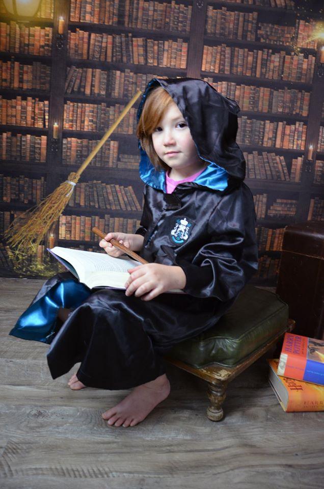 Kate Estantería de la biblioteca De vuelta a la escuela graduación Telón de fondo para fotografía diseñado por JS Photography