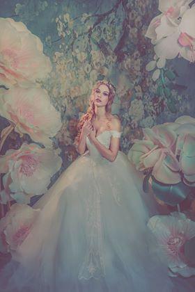 Kate Painting Like Green Spring Florals backdrop printed Background - Katebackdrop