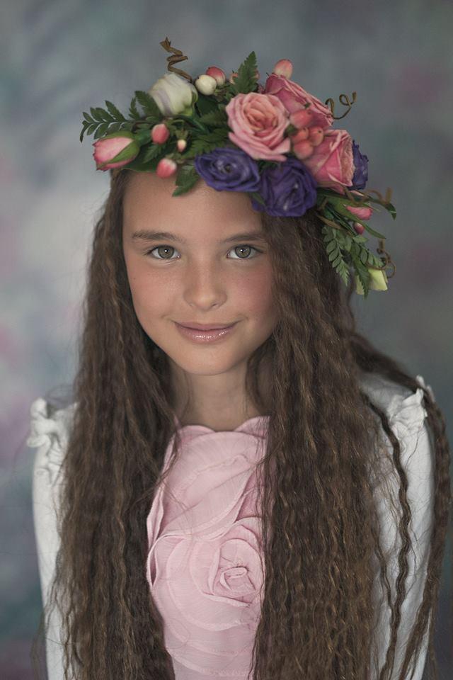 Kate Pink Florals Hand Painting Liked Portrait Photography Backdrops - Katebackdrop