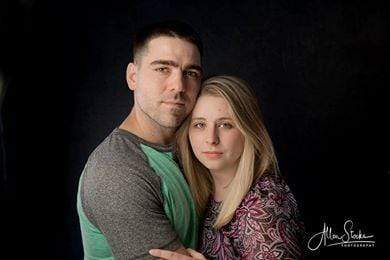 Katebackdrop：Kate Around Cold Black, Green and Light Middle Gray Abstract Textured Backdrop
