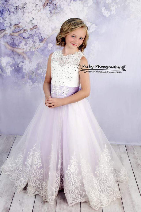 Kate Purple Backdrop Flower Photography Background - Katebackdrop