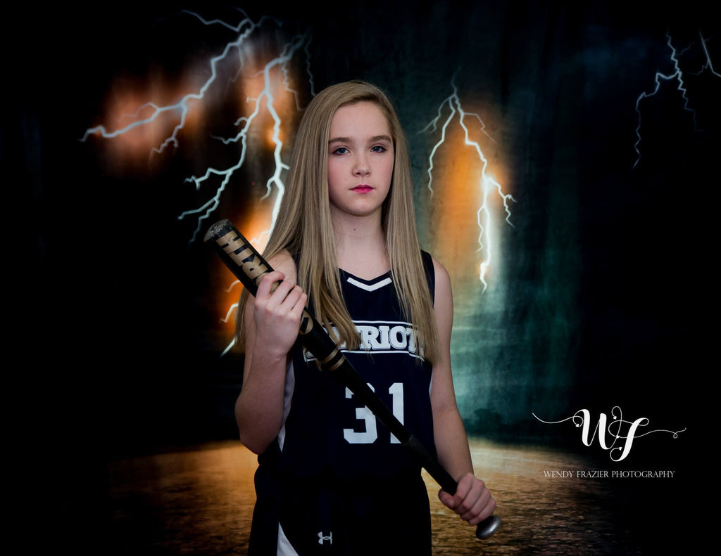 Katebackdrop：Kate Dark Sky Road Backdrop for Sports Photography designed by Jerry_Sina