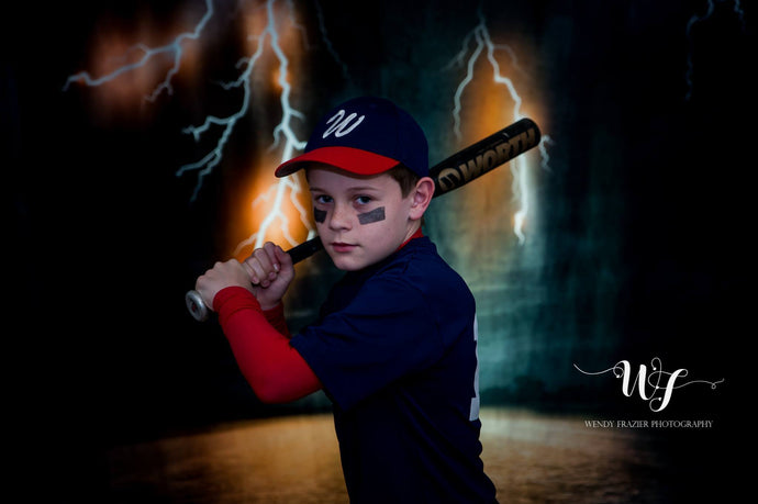 Katebackdrop：Kate Dark Sky Road Backdrop for Sports Photography designed by Jerry_Sina