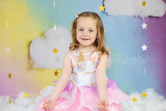 Katebackdrop：Kate Fantasy Background with Clouds Backdrop for Photography Designed by Megan Leigh Photography