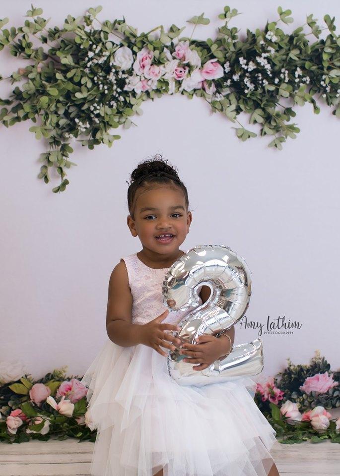Katebackdrop：Kate Spring Flowers Backdrop for Photography Designed by Megan Leigh Photography