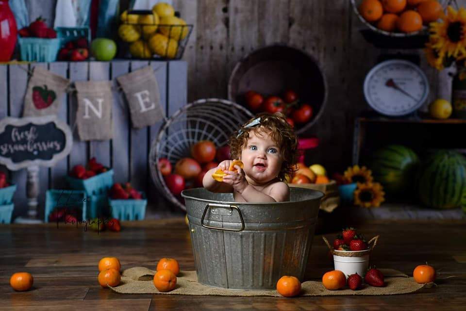 Katebackdrop£ºKate Summer Farmers Market Backdrop for Photography Designed by Danette Kay Photography