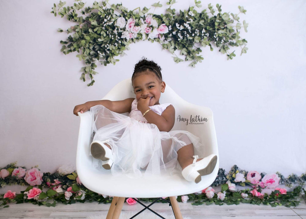 Katebackdrop：Kate Spring Flowers Backdrop for Photography Designed by Megan Leigh Photography