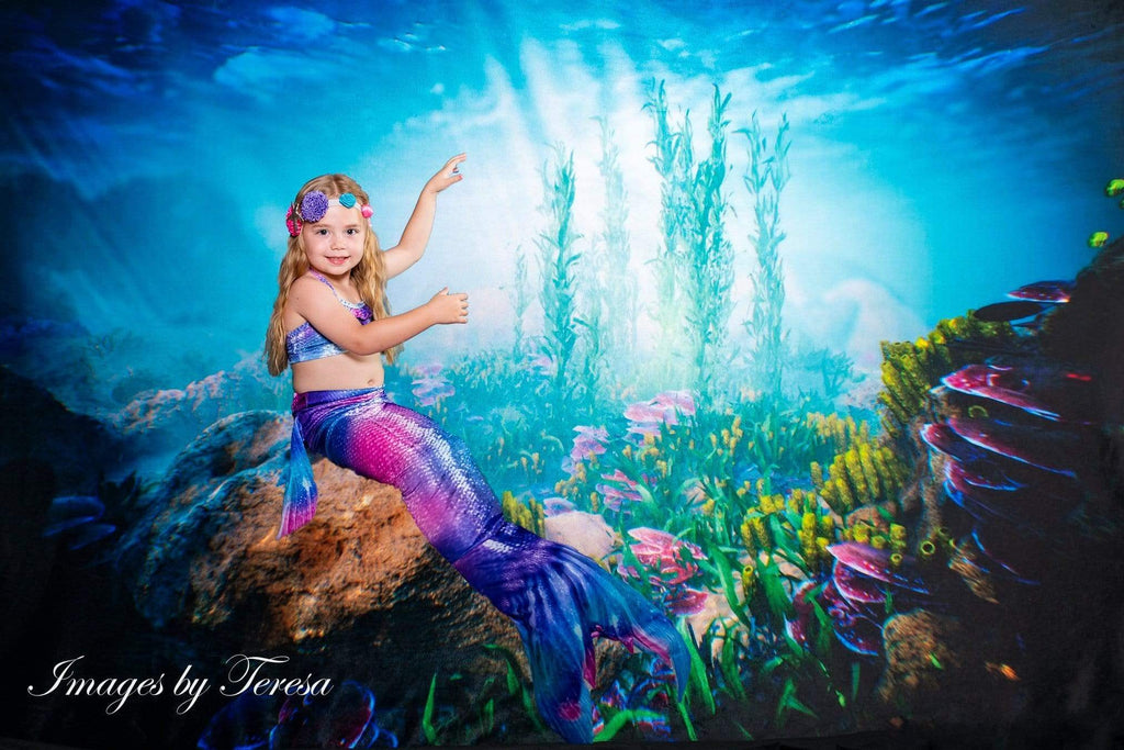 Katebackdrop：Kate Sweet summer Underwater world backdrop for Photography