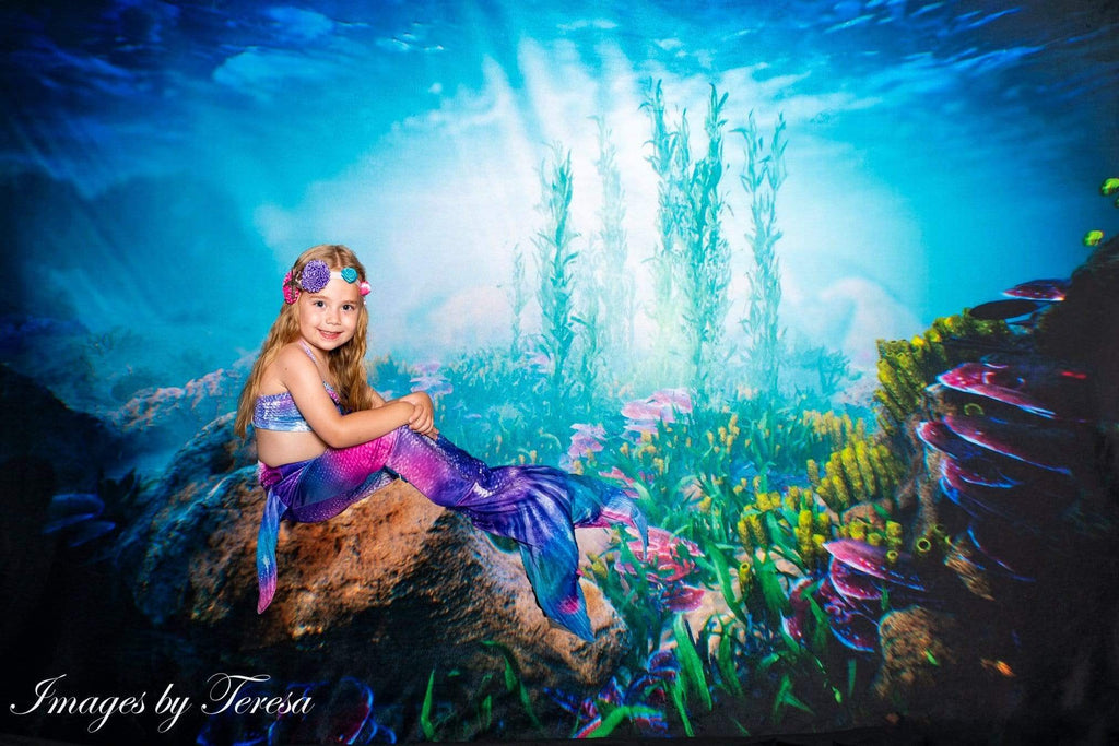 Katebackdrop：Kate Sweet summer Underwater world backdrop for Photography