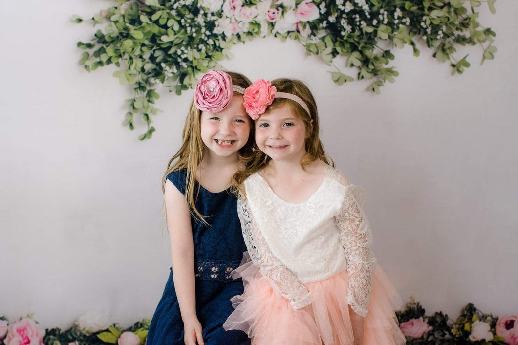 Katebackdrop：Kate Spring Flowers Backdrop for Photography Designed by Megan Leigh Photography