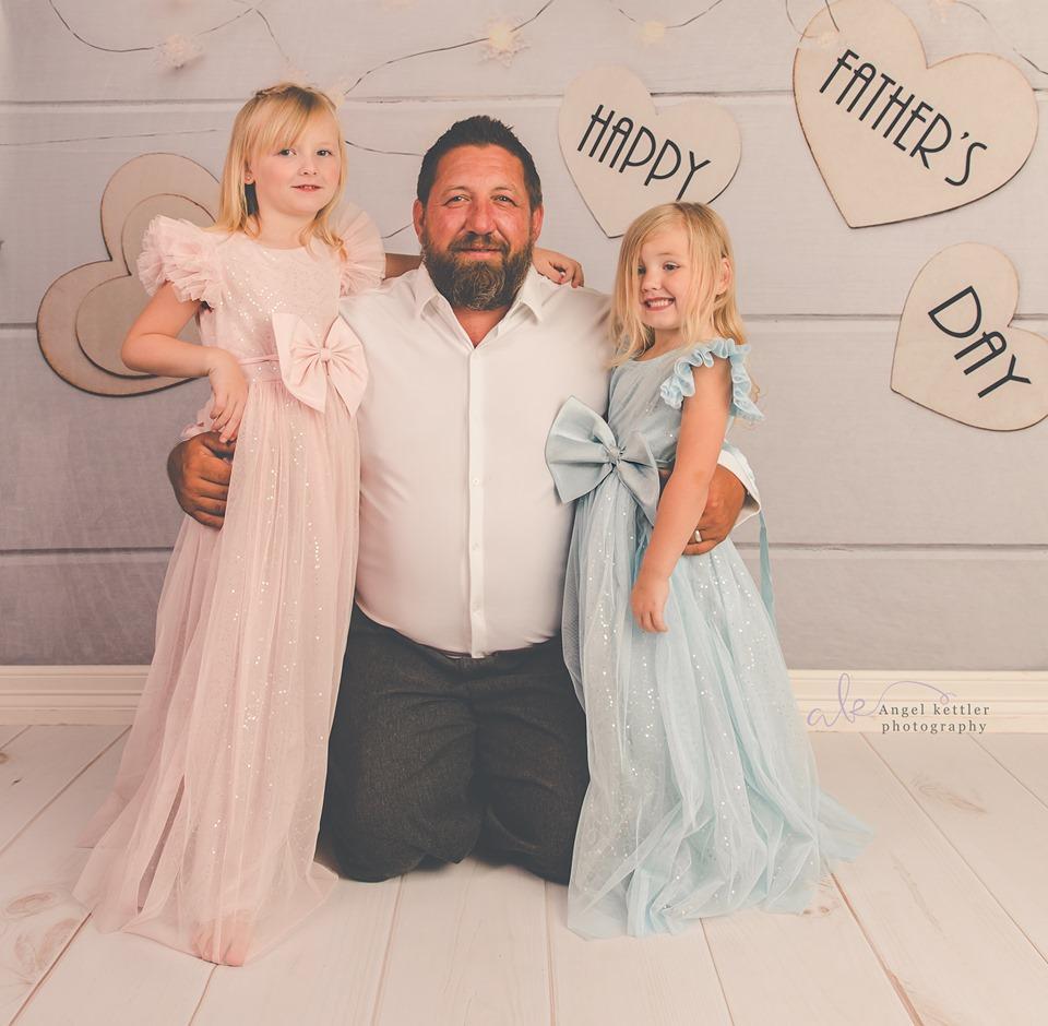 Katebackdrop£ºKate Happy Father'S Day White Wood Floor Photography Backgrounds