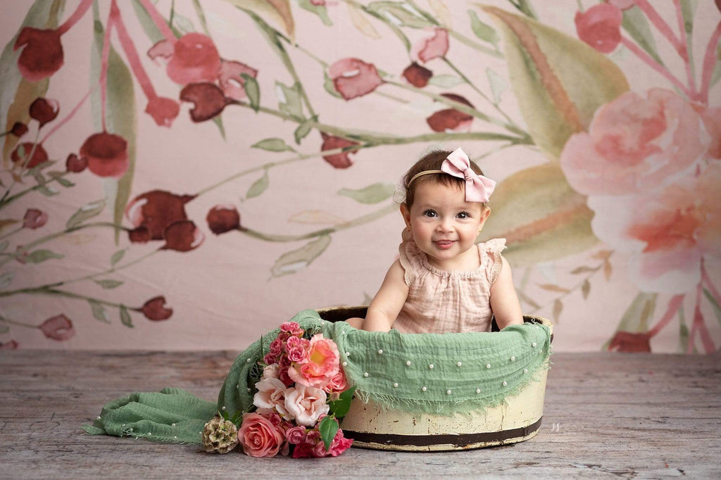 Katebackdrop£ºKate Redberry Flower Backdrop for Photography Designed By Leann West