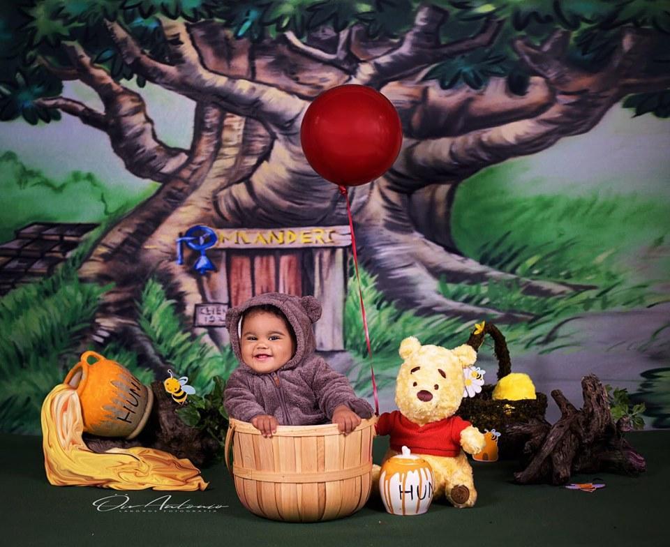 Katebackdrop：Kate Corner Tree House Forest Backdrop designed by Jerry_Sina