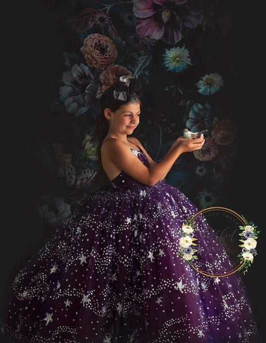 Katebackdrop£ºKate Vintage Dark Rose Floral Backdrop for Photography Designed By Avion Photography