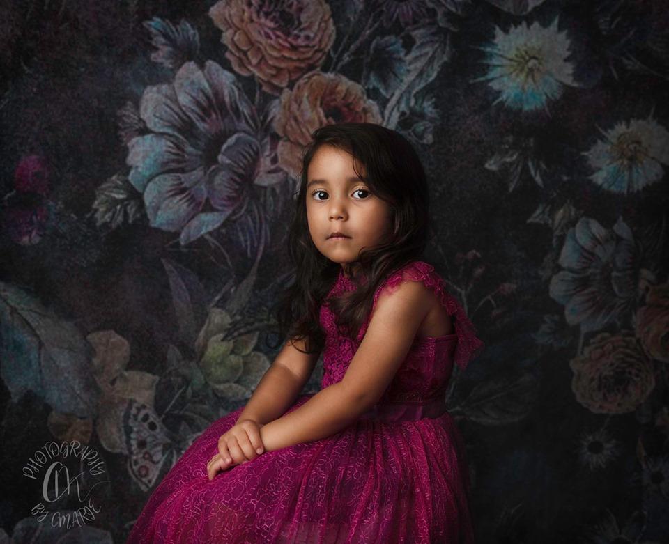 Katebackdrop£ºKate Retro Floral Smoke Mist Backdrop for Photography Designed By Avion Photography