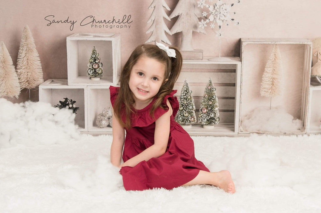 Katebackdrop：Kate Elegant Christmas Winter Display Backdrop for Photography Designed By Mandy Ringe Photography