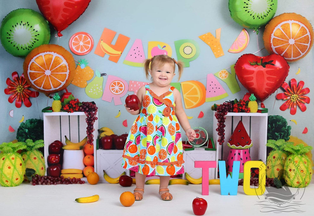 Katebackdrop£ºKate Fruity Birthday Children Backdrop for Photography