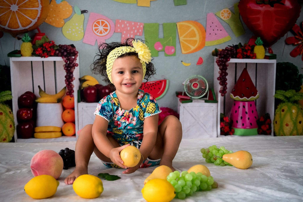 Katebackdrop£ºKate Fruity Birthday Children Backdrop for Photography