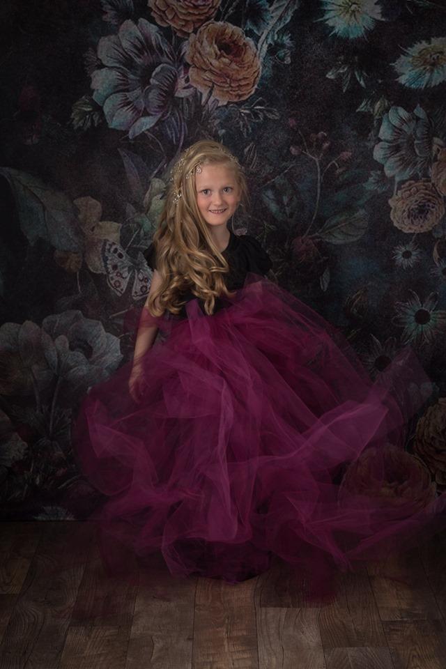 Katebackdrop£ºKate Retro Floral Smoke Mist Backdrop for Photography Designed By Avion Photography
