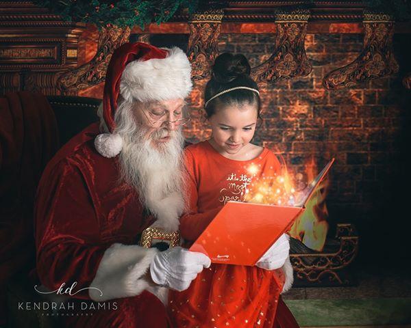 Katebackdrop£ºKate Christmas Fireplace Stockings Backdrop Photography
