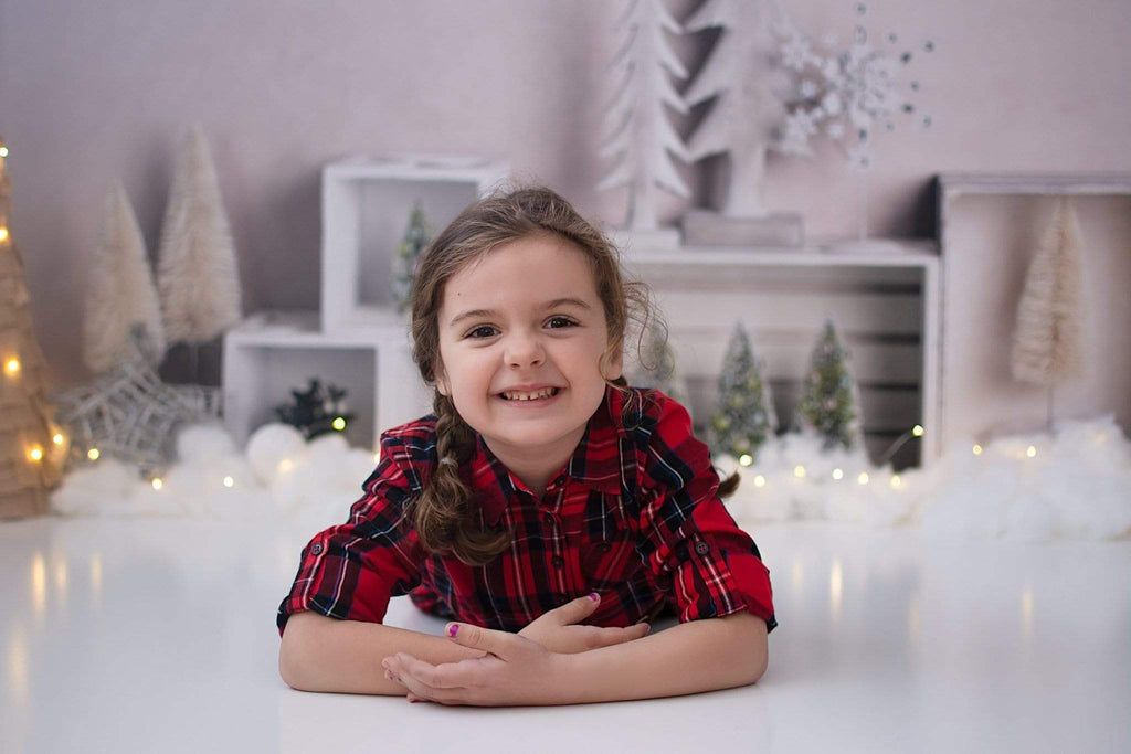 Katebackdrop：Kate Elegant Christmas Winter Display Backdrop for Photography Designed By Mandy Ringe Photography