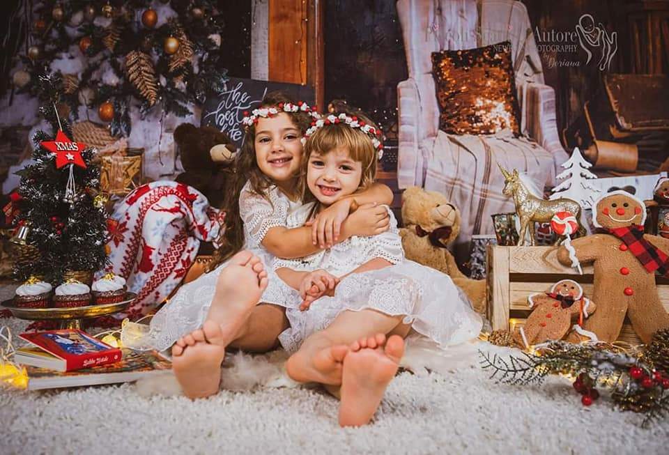 Katebackdrop：Kate Vintage Christmas Backdrop for Family Photography