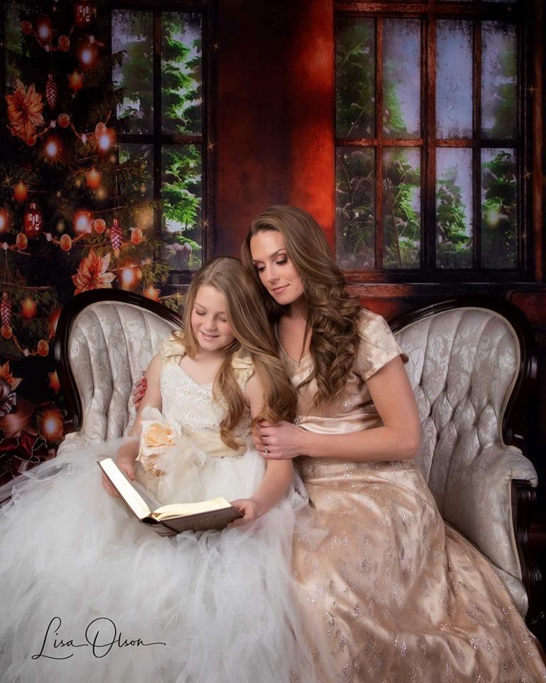 Katebackdrop£ºKate Christmas Tree Photography Backdrop Piano Photo Background
