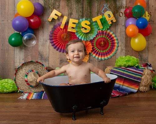 Katebackdrop£ºKate UNO Party Children Balloons Backdrop Designed by Tyna Renner