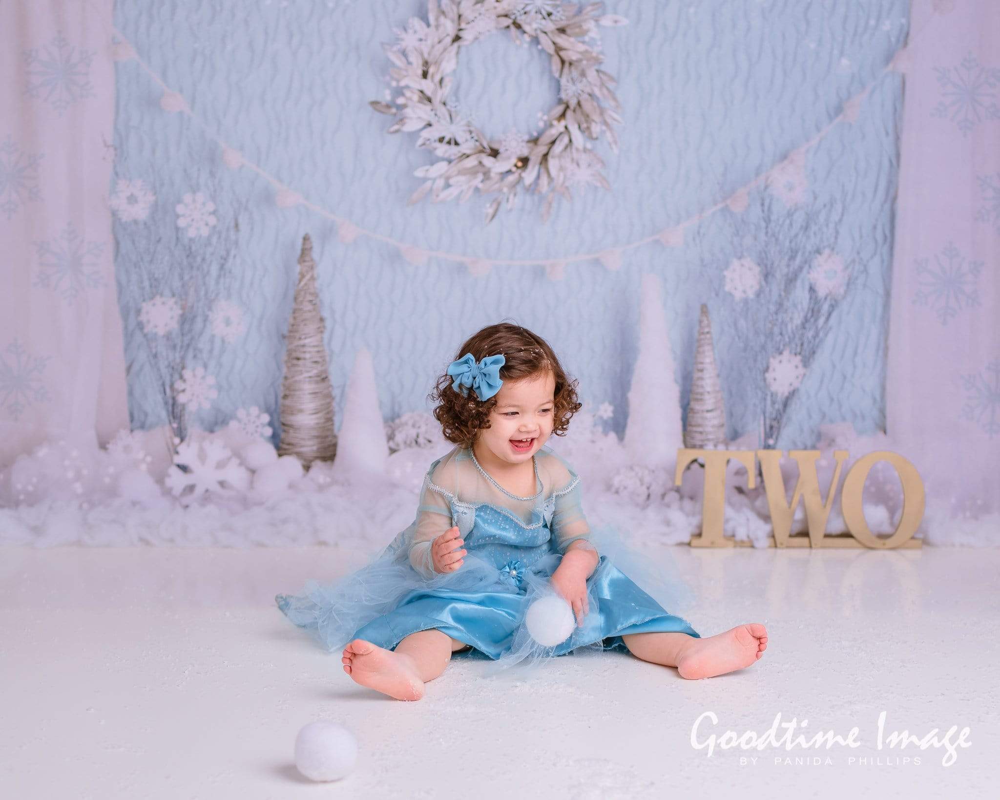 Katebackdrop：Kate Winter Onederland Snowflake Backdrop Designed By Mandy Ringe Photography