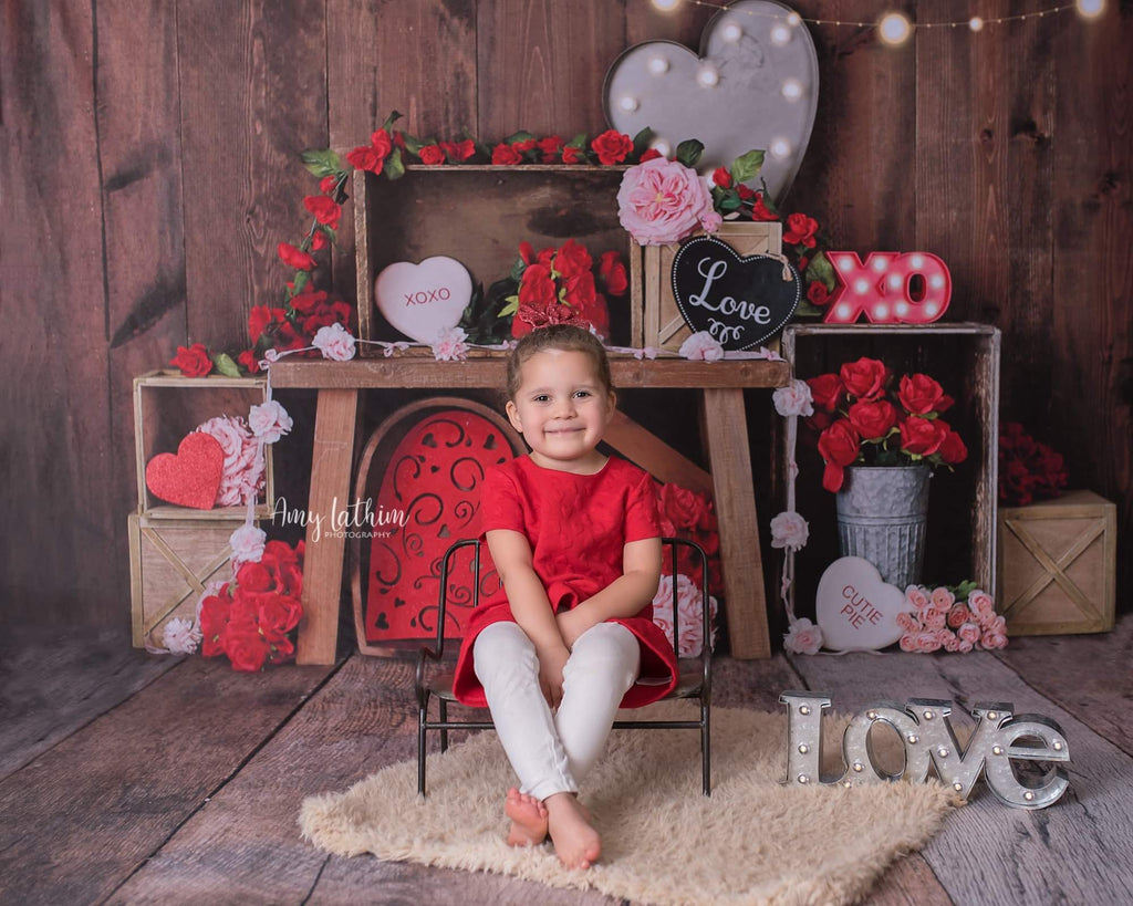 Katebackdrop：Kate Valentine's Crates Backdrop Designed By Mandy Ringe Photography