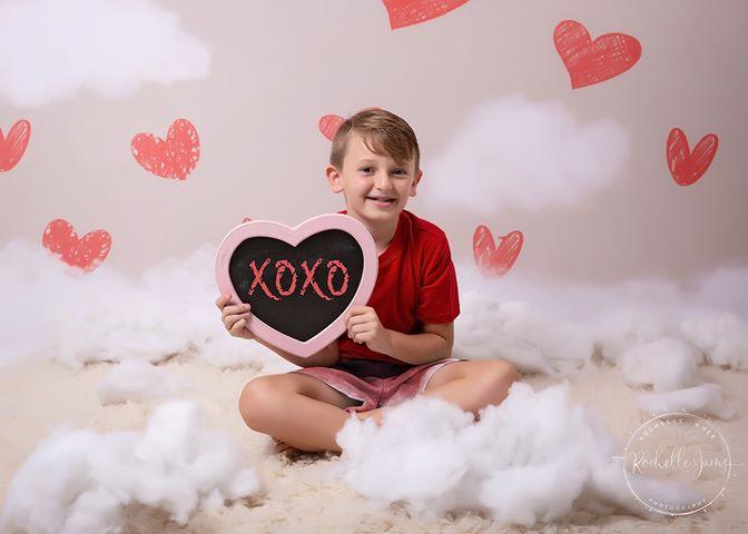 Katebackdrop£ºKate Valentine's Day Red Hearts Backdrop Designed By Jerry_Sina