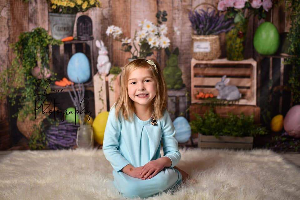 Katebackdrop：Kate Spring Easter Backdrop Designed by Jia Chan Photography