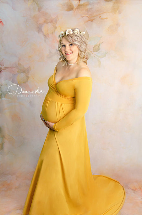 Kate Fondo floral de bellas artes diseñado por JS Photography