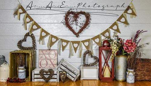 Katebackdrop£ºKate Valentine's Day Decorations Backdrop Designed by AAE Photography