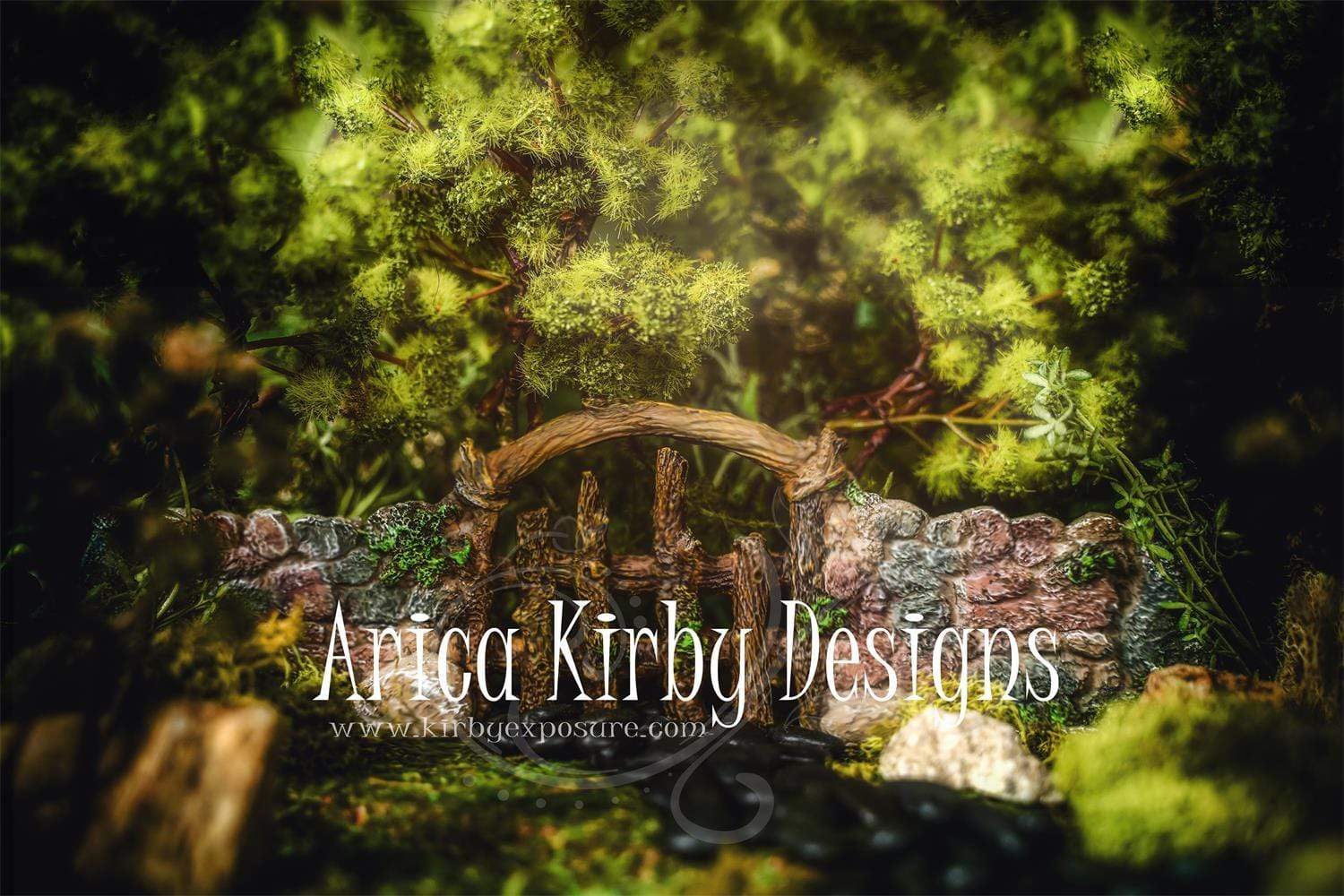 Katebackdrop£ºKate Fairy Forest Gate Spring Backdrop Designed By Arica Kirby