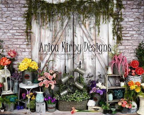 Katebackdrop：Kate Spring Blooms Flower Decorations Backdrop Designed By Arica Kirby